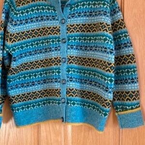 Women's Multicolor Patterned Sweater